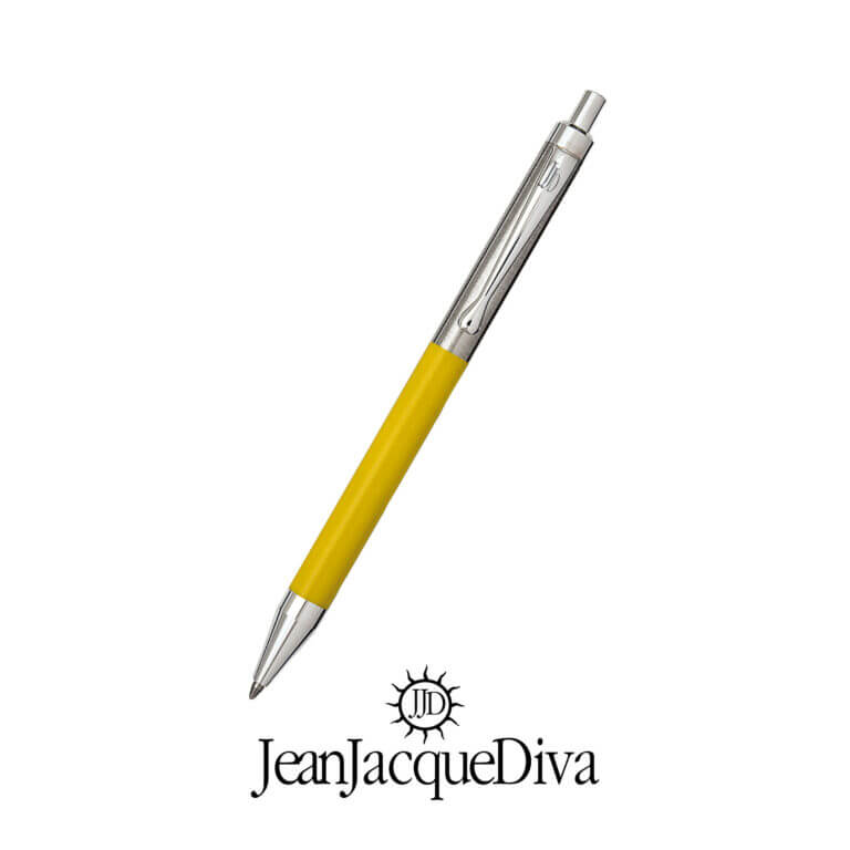 penna a sfera ArcobalenoUno corpo giallo di JeanJacqueDiva JJD1959