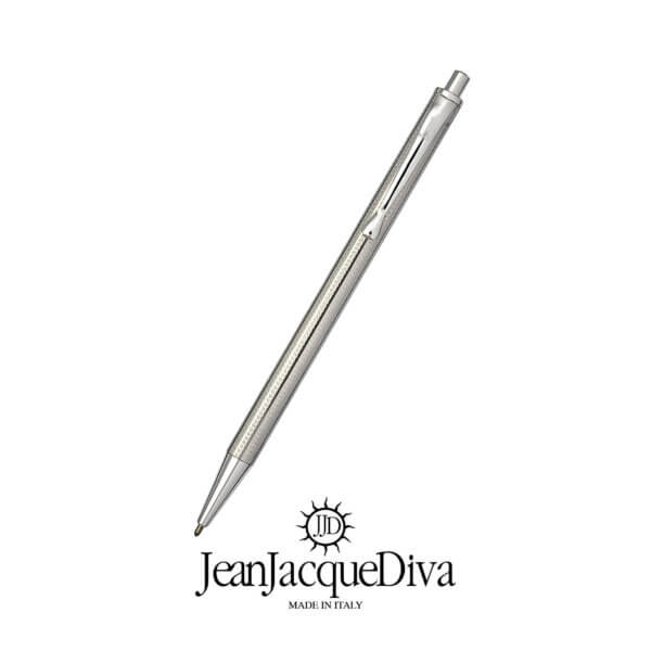 penna a sfera ArcobalenoNov25 corpo grana di riso di Jean Jacque Diva JJD1959