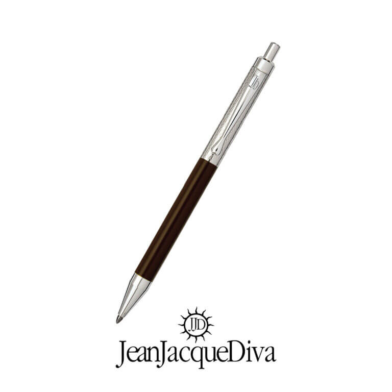 penna a sferaArcobalenoUno corpo marrone di JeanJacqueDiva JJD1959