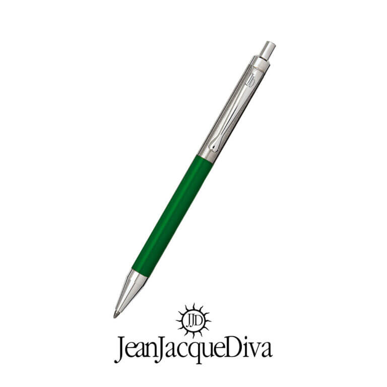 penna a sfera ArcobalenoUno corpo verde chiaro di JeanJacqueDiva JJD1959