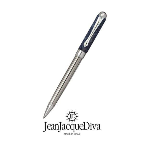 penna a sfera Giovanni Verga Jeans925 di JeanJacqueDiva JJD1959