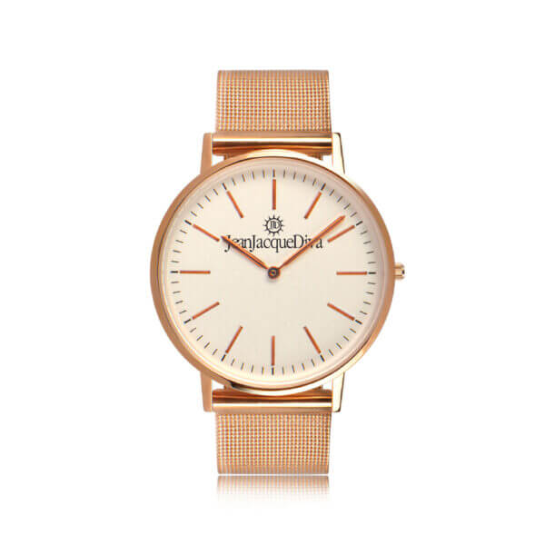 orologio manSlim rosè gold di JeanJacqueDiva JJD1959